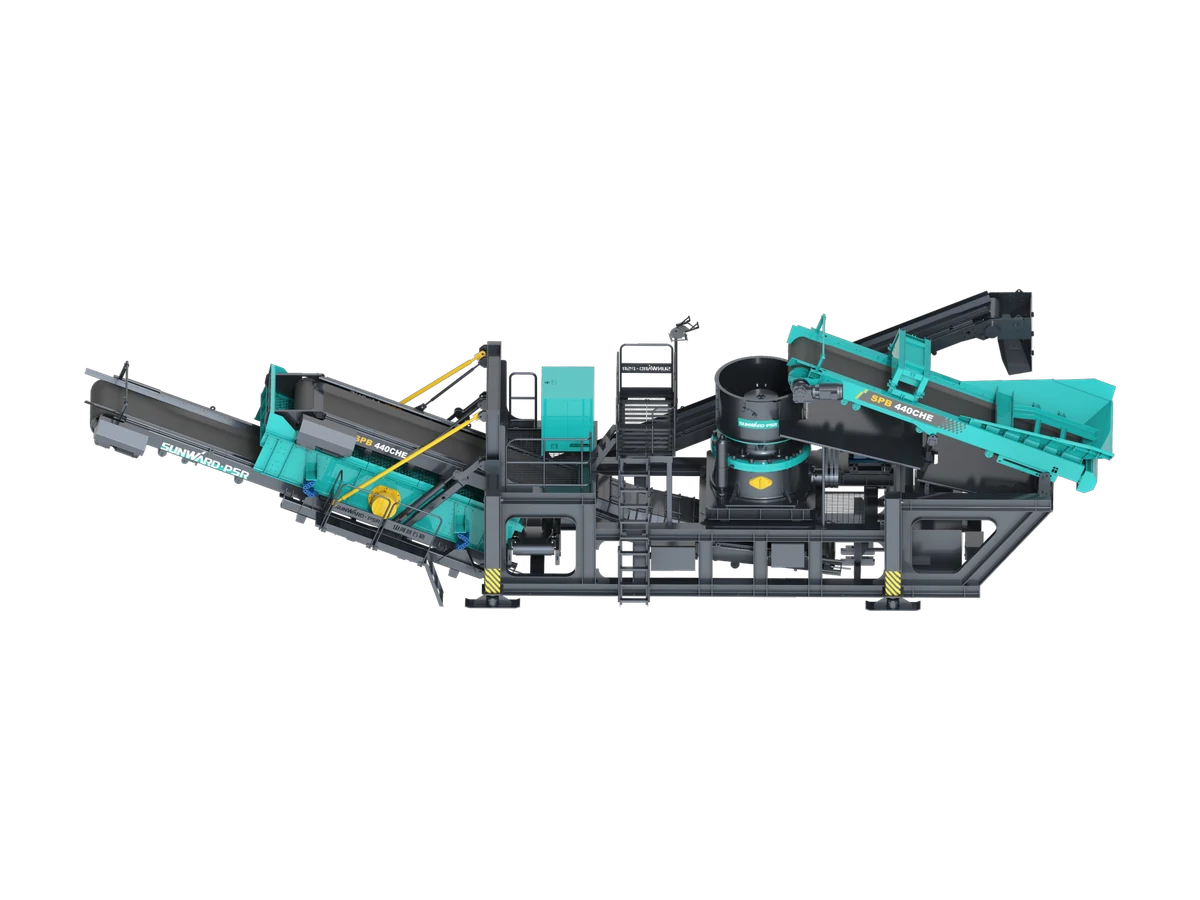 Sunward PSR Skid Cone Crushing Plant