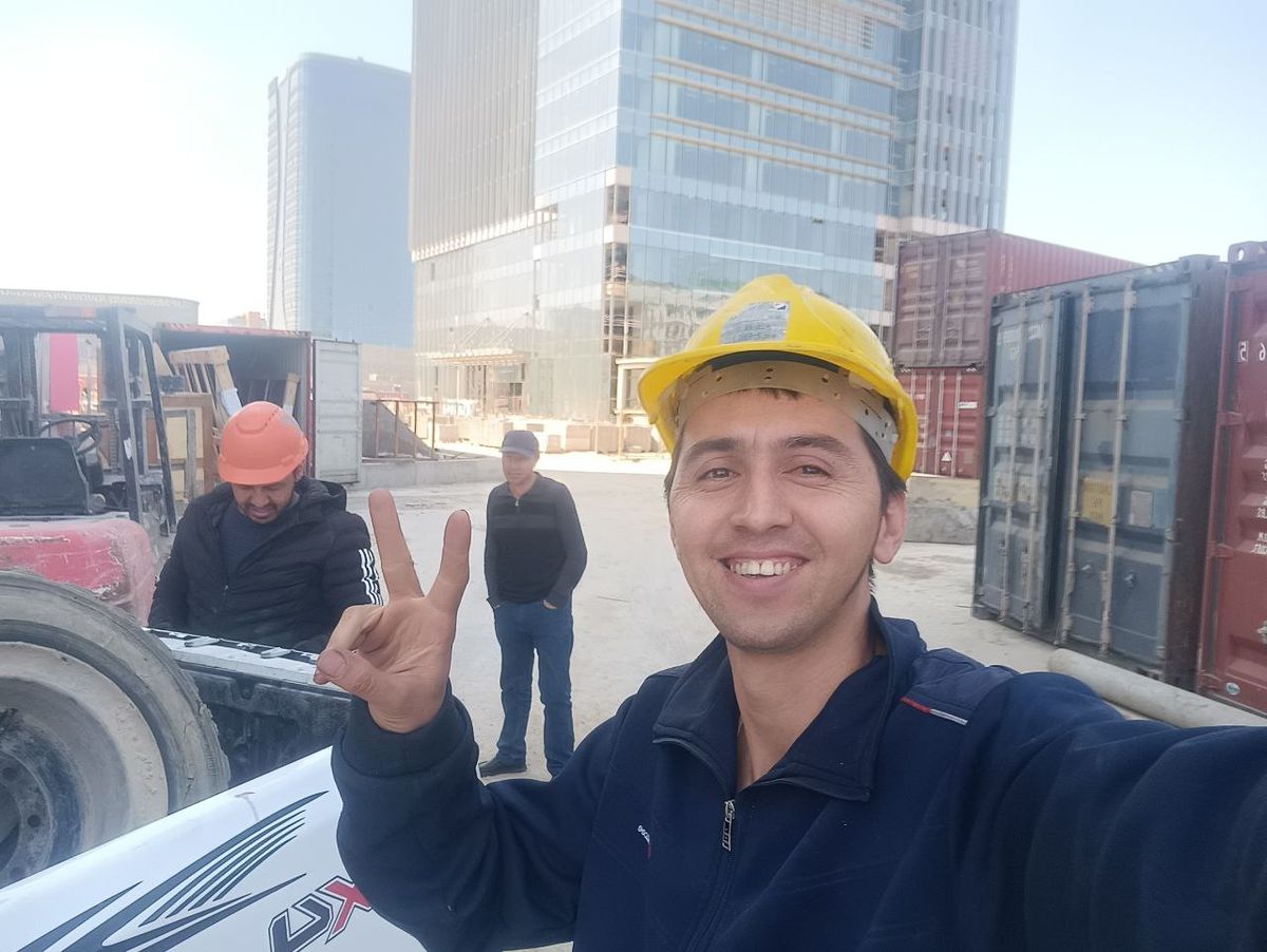 Sunward-STI servis xizmati Toshkent ko'p qavatli qurilish obyektida
